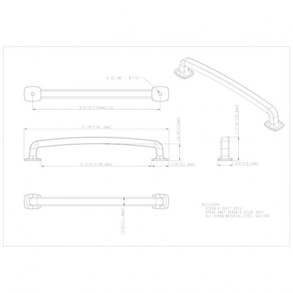 Belcastel 1 Cabinet Pull Collection By Jeffrey Alexander gallery