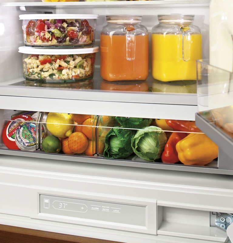 GE Monogram ZIK30GNHII 30" Panel Ready Built-in Bottom Freezer Refrigerator gallery