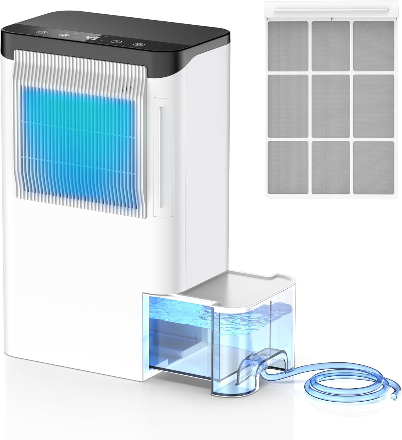 Dehumidifiers for Home 1500 Sq.Ft, 2.5L Tank, 35dB Quiet, New Rotary Technology gallery
