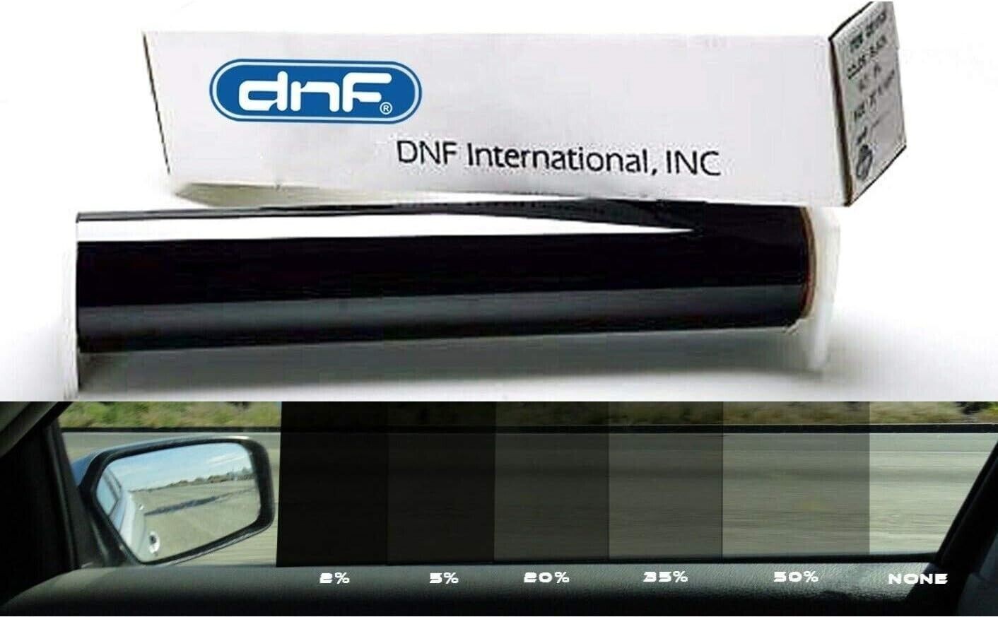 DNF Ceramic Window Tint Roll for Home, Office, Car, Truck, Auto - Any Size Shade gallery