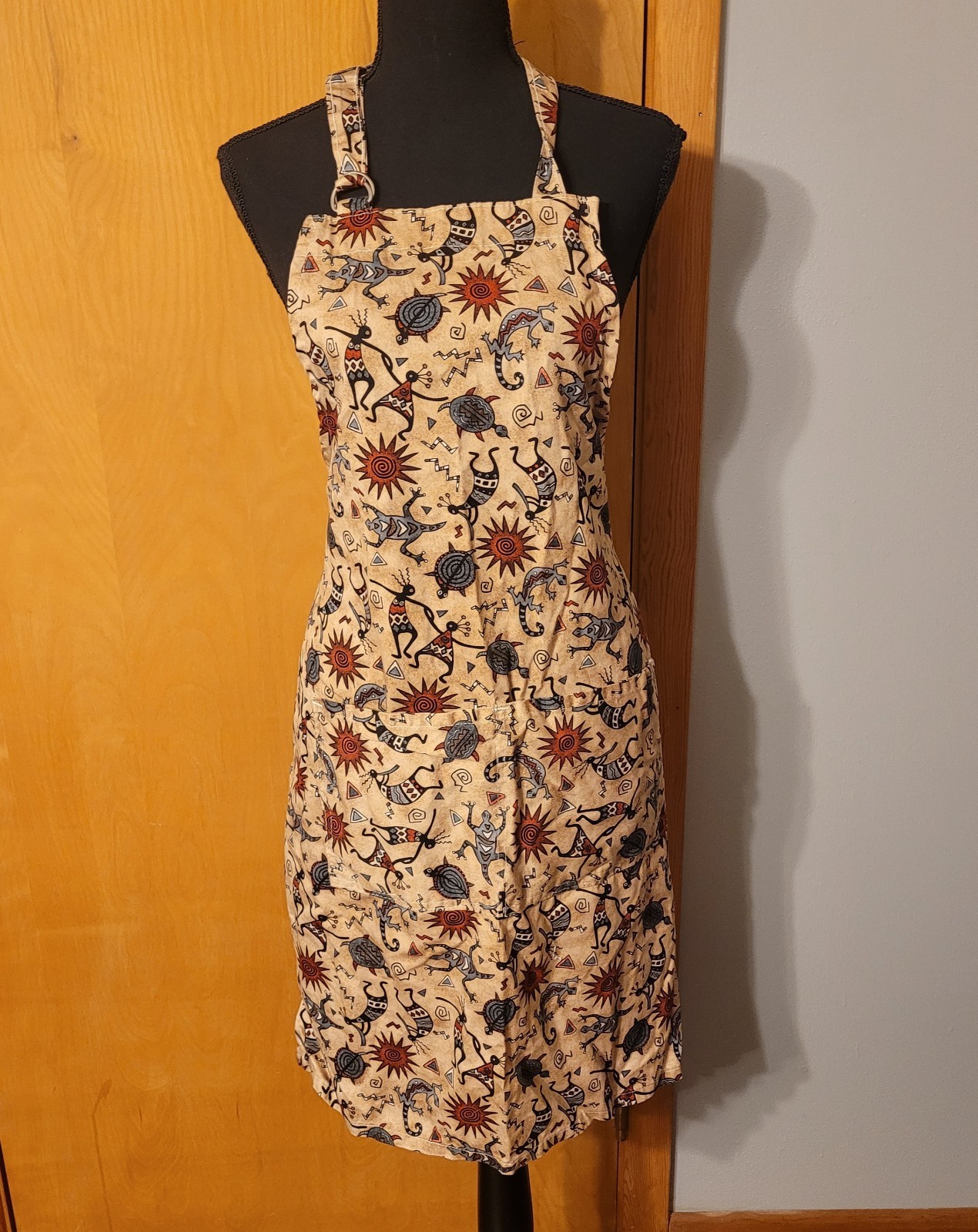 Desert Ledgends Bib Apron Kay Dee Designs Multicolor Full Size Pockets One Size gallery