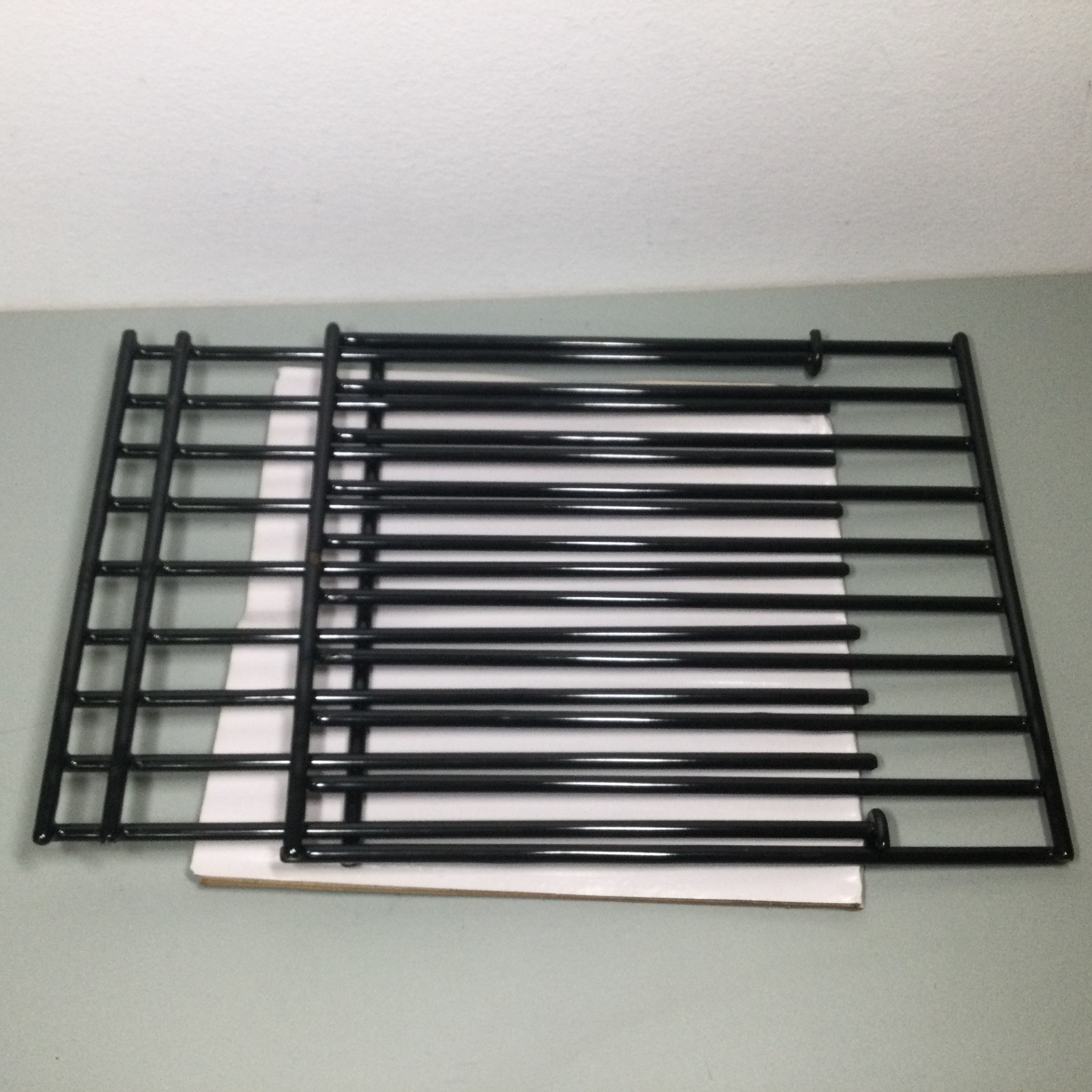 Master Forge 19-in x 8-in Rectangle Porcelain-coated steel Grilling grate gallery