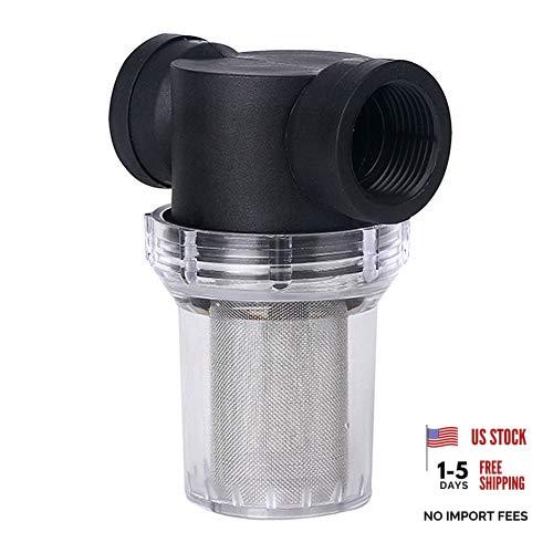 Water Pump Strainer Filter, 1Pcs Garden Pond 1 inch Inline Mesh 40 Mesh gallery