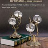 Hourglass Timer Sand Clock 60 Minutes, 360° Rotating Large 60 Min, White gallery