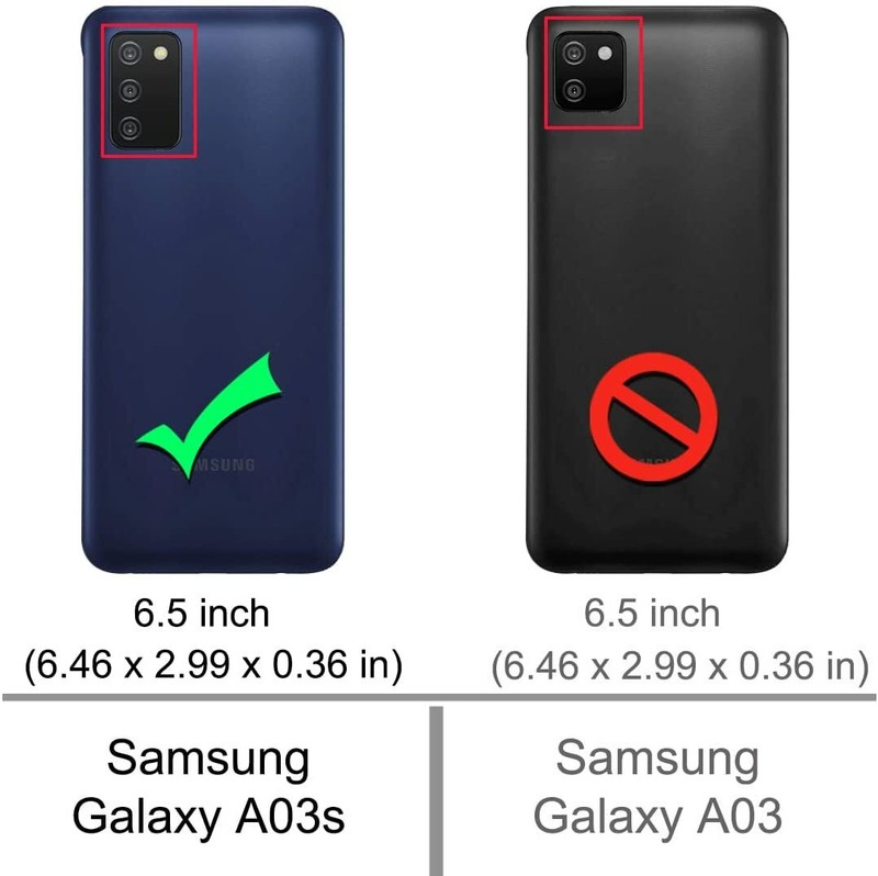 For Samsung Galaxy A03S, Glitter Ring Stand Phone Case + Tempered Glass &Lanyard gallery