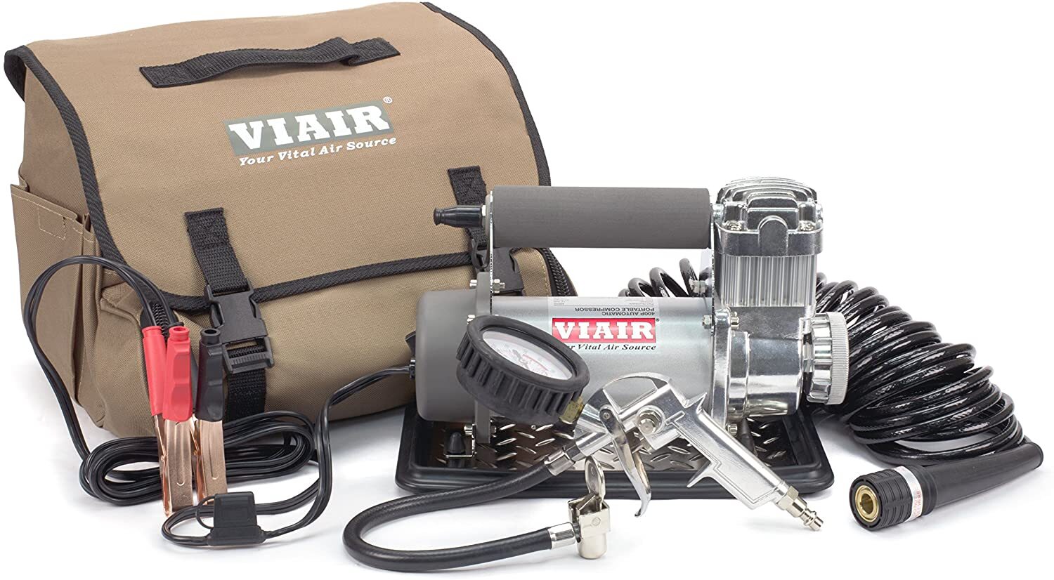 Viair 40045 400P-Automatic Portable Compressor Kit (12V, 33% Duty, 40 Min.) gallery
