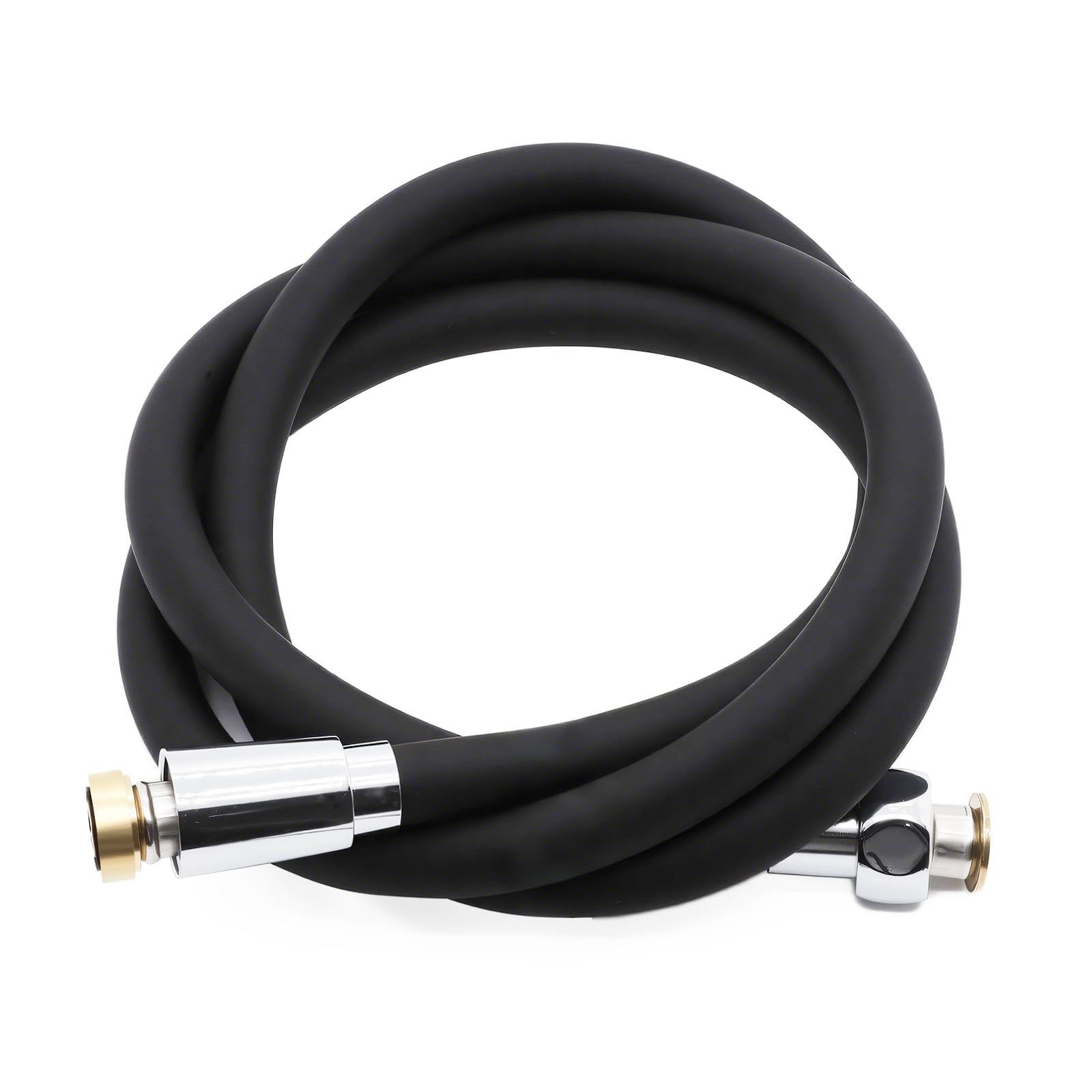 Silicone Shower Hose 59 Inches Black for RV Sprayer Bidet Pet Bathing gallery