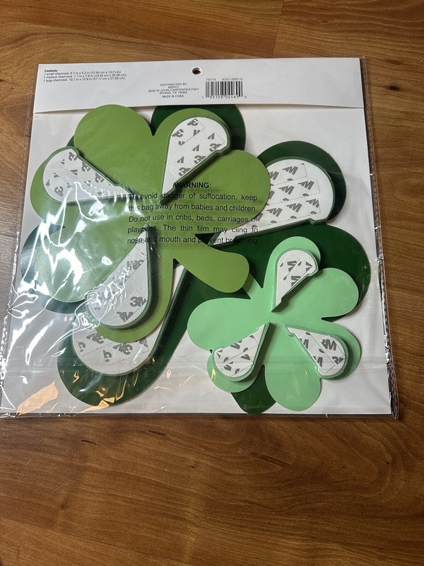 St. Patrick’s Day Decorations Kids Adults Office School Home Party gallery