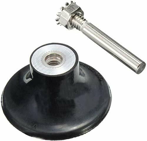 2 Pack 2 inch Sanding Disc Holder Roll Lock Rotary Pad Holder Mandrel 1/4" Shank gallery