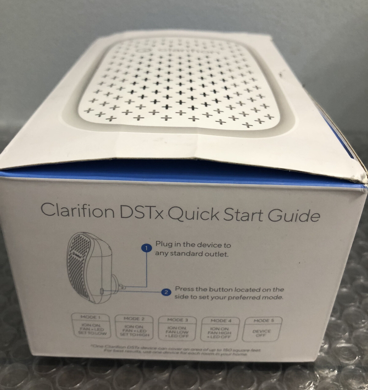 Clarifion DSTx Portable Air Purifier - Plug In Air Ionizer (Open - Box / New) gallery