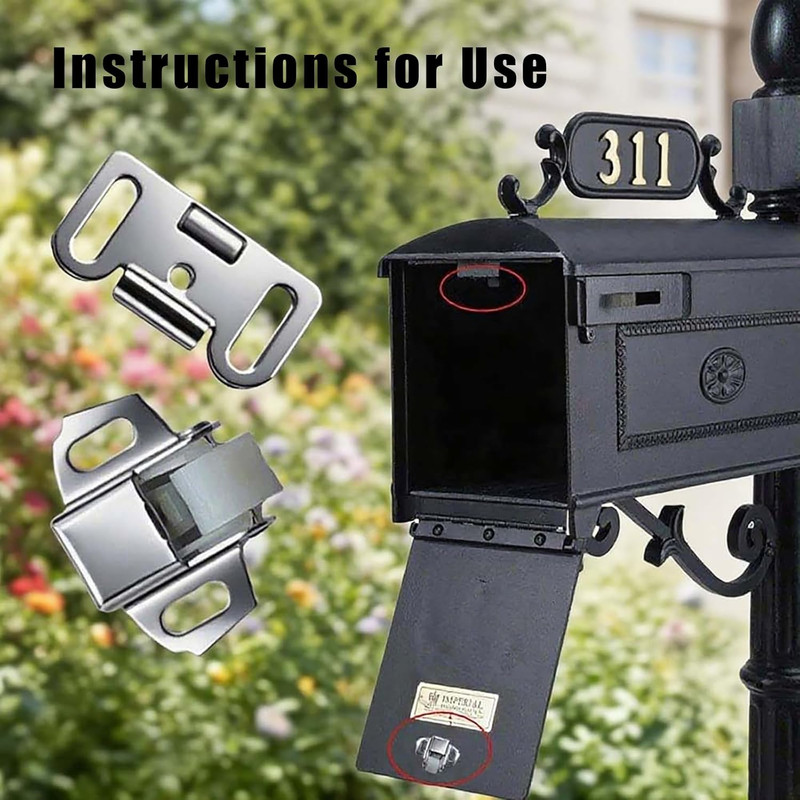 Mailbox Replacement Roller Catch Latch - 2 Packs RV Screen Door Locks Shower,... gallery