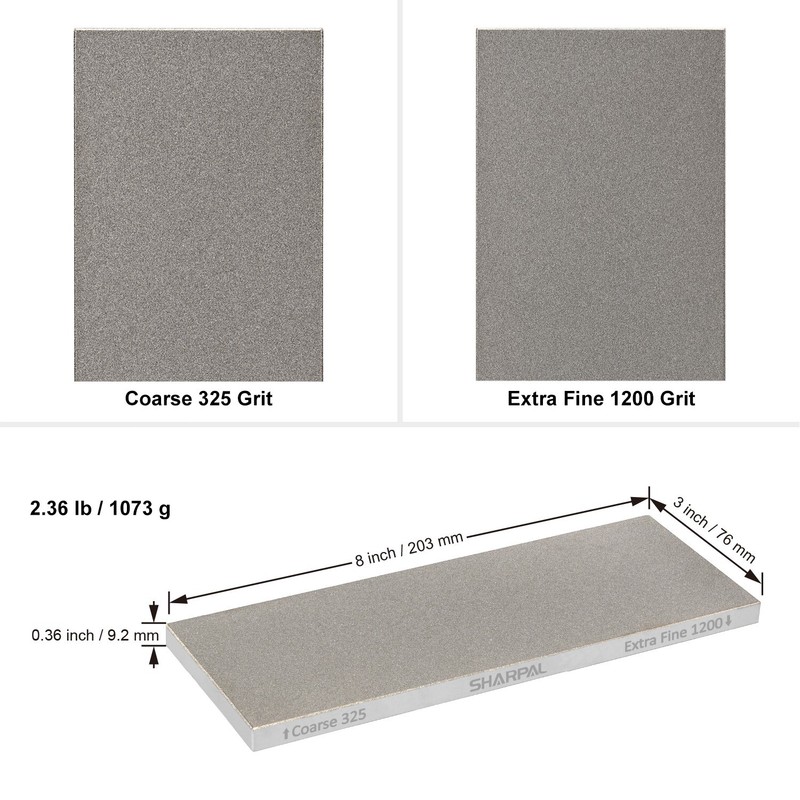 Doublesided Diamond Sharpening Stone Whetstone Knife Sharpener with Storage Base gallery