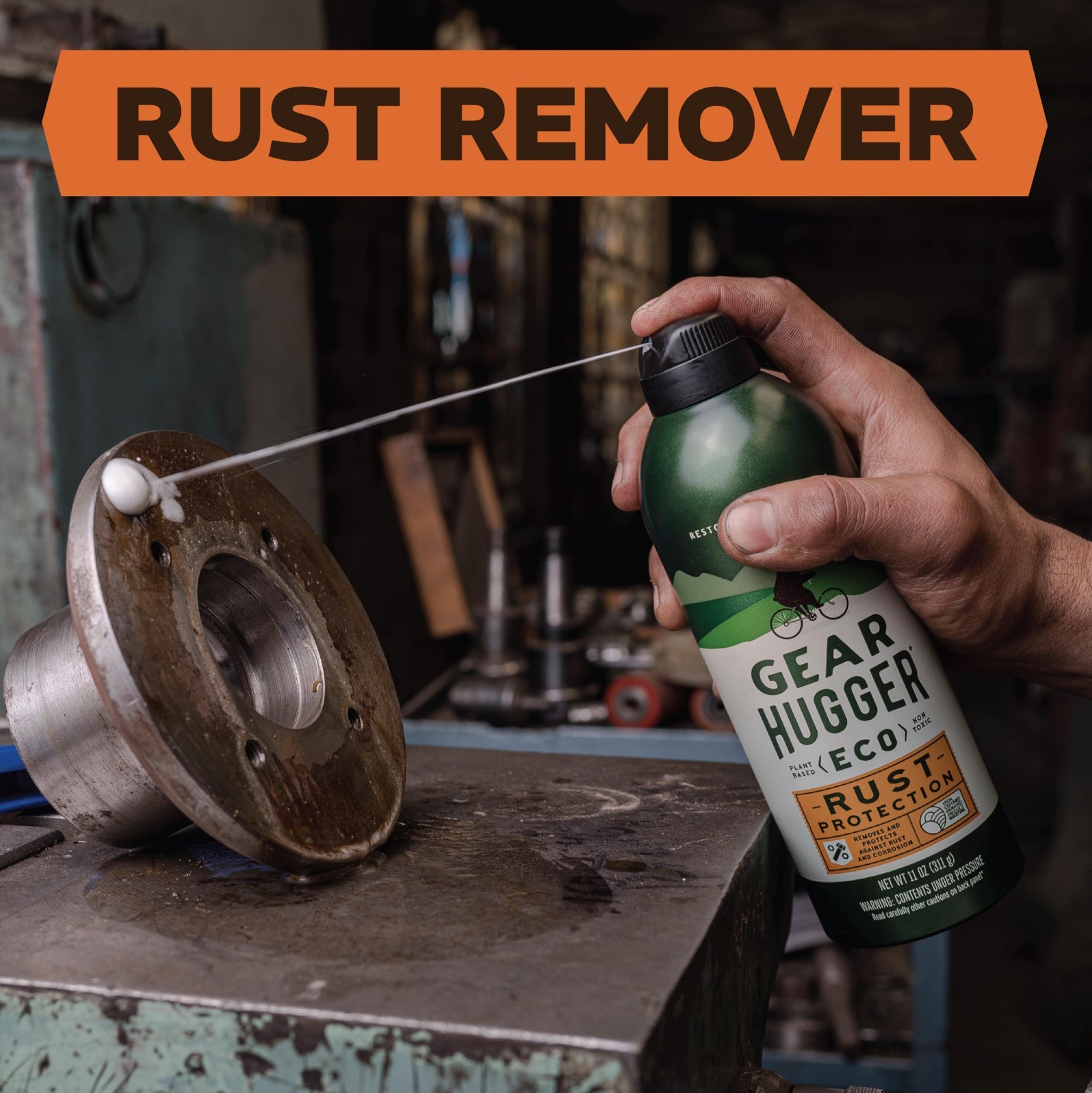 Eco-Friendly Rust Protection Spray (11 oz, 2-Pack) - Rust Remover & Preventer, N gallery