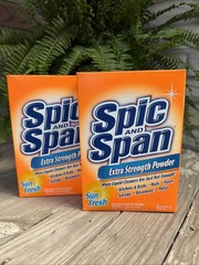 2 Spic and Span Extra Strength Powder Sun Fresh 27 OZ 1lb 11 oz NOS Discontinued
