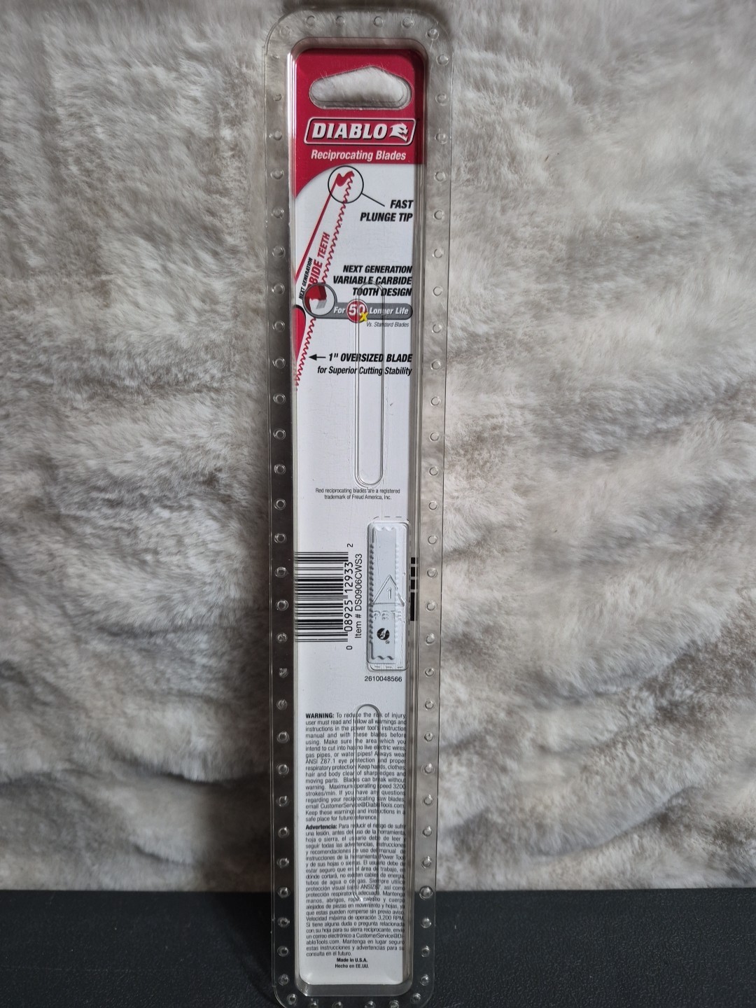 Diablo Demo Demon 9in Reciprocating Carbide Saw Blade - DS0906CWS3 gallery