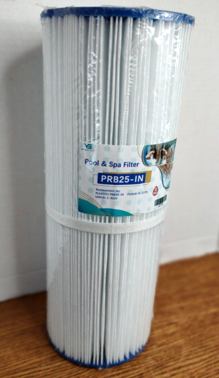 Volcaspares PBR25-IN Pool & Spa Filter Cartridge NIP See Label for Replacements gallery