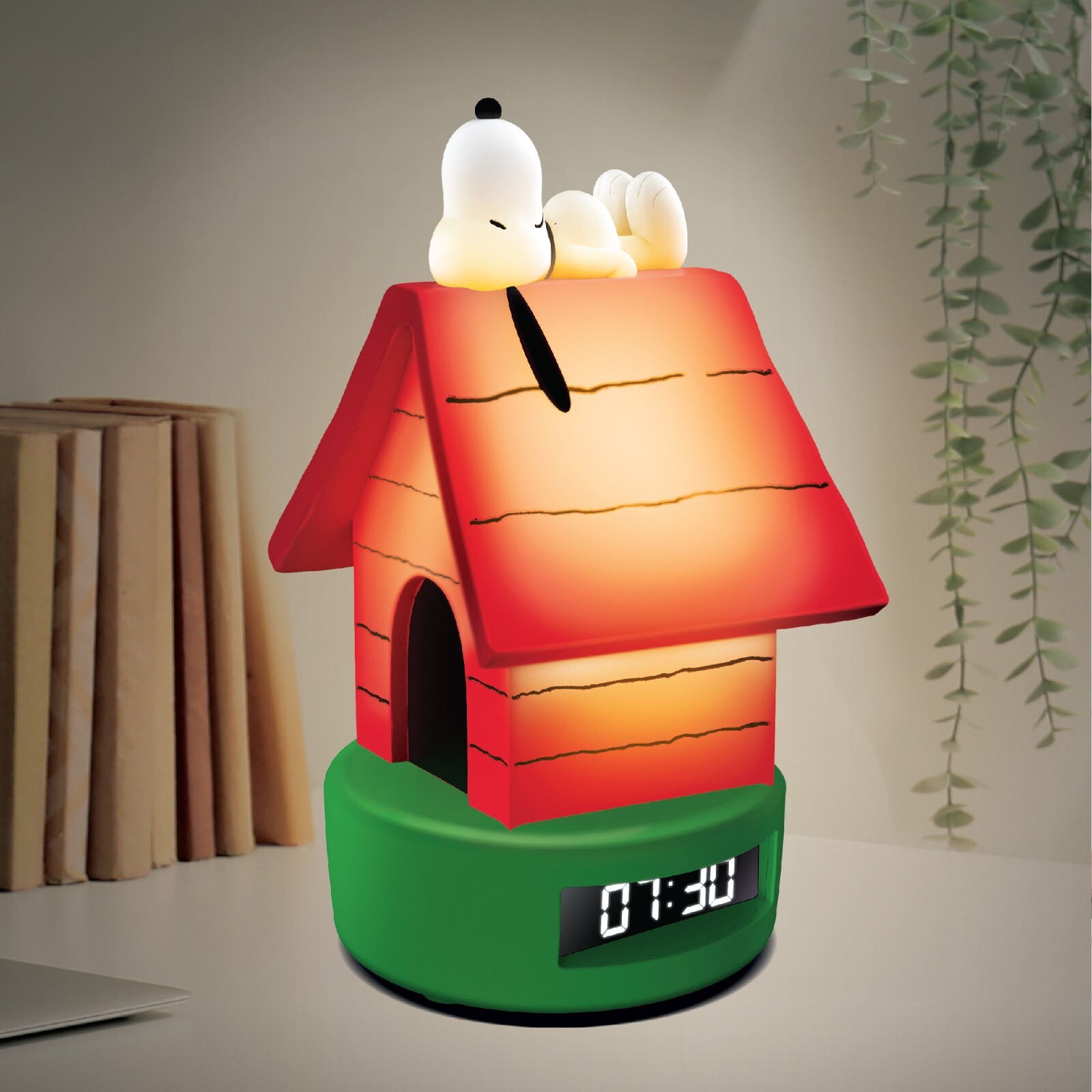 Peanuts Snoopy Doghouse LED Alarm Clock gallery