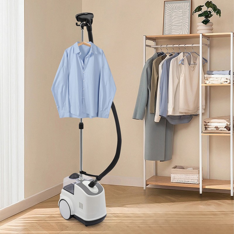 110V Professional Steamer Floor Mount Clothes Steamer Garment Steamer 1500W 3L！ gallery