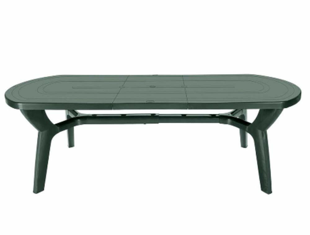 Grand Soleil Pagoda Extendable Outdoor Indoor Patio Dining Table - Plastic gallery