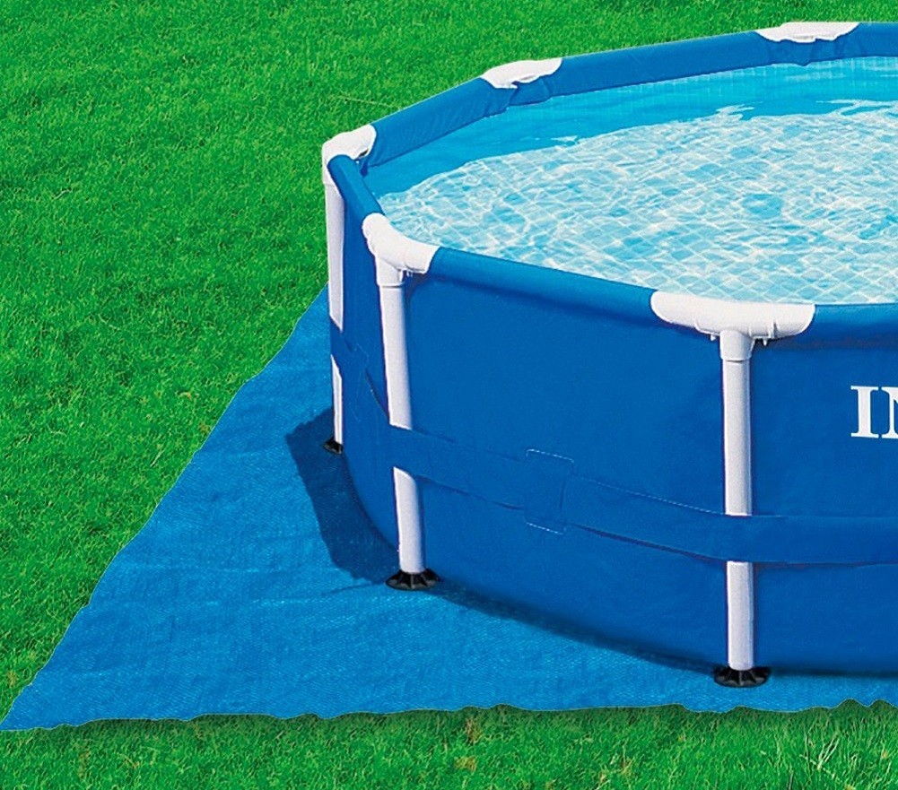 Replacement Intex Ground Cloth for 18ft Easy Set and Round Frame Pools gallery