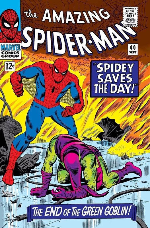 AMAZING SPIDER-MAN #40 COMIC BOOK COVER Poster print 11"x17" inches gallery