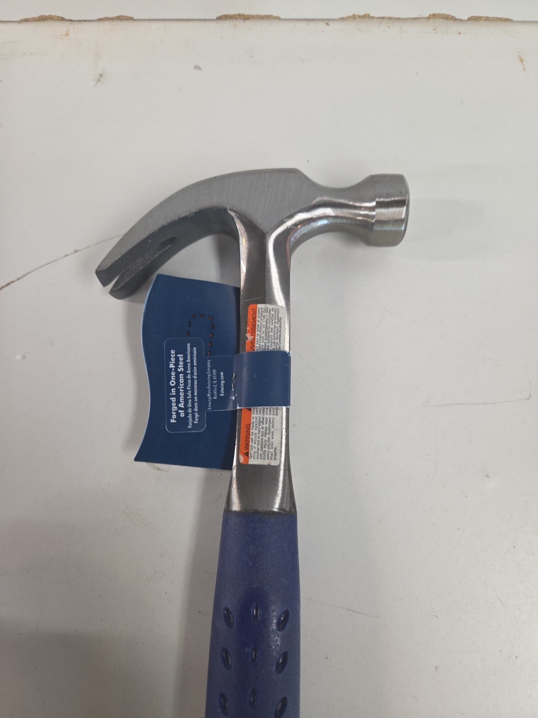 ESTWING Hammer 16 Oz USA Made Straight Rip Claw Hammer with Smooth Face & Shock gallery