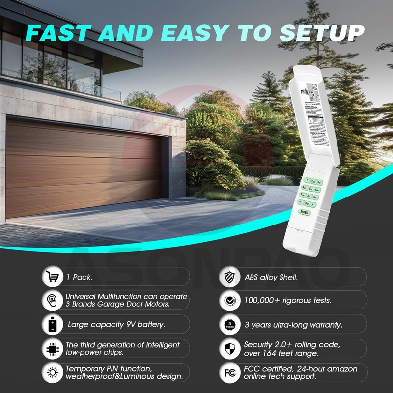 1X G940EV-P2 940EV-P2 940EV 940ESTD Chamberlain Garage Door Opener Keypad Uni... gallery