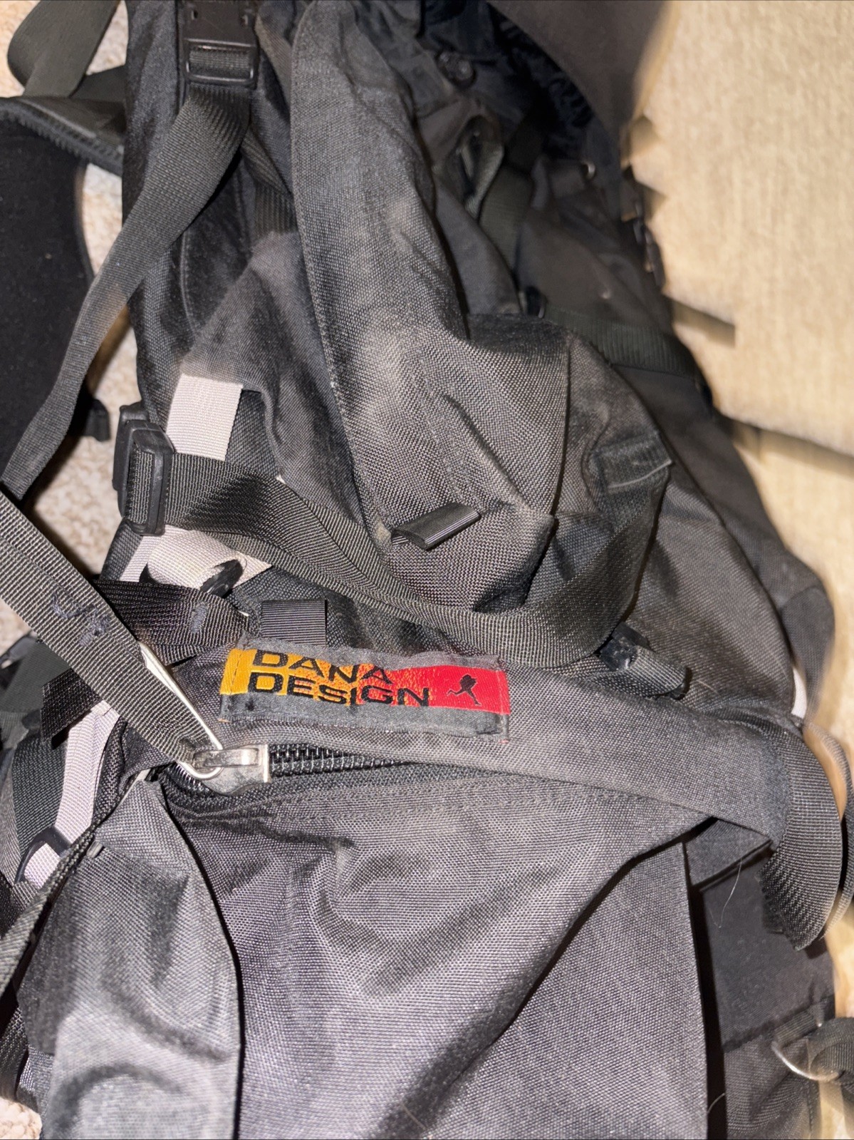 Dana Design Arcflex Alpine Backpack Black Large Pack Med Belt 2