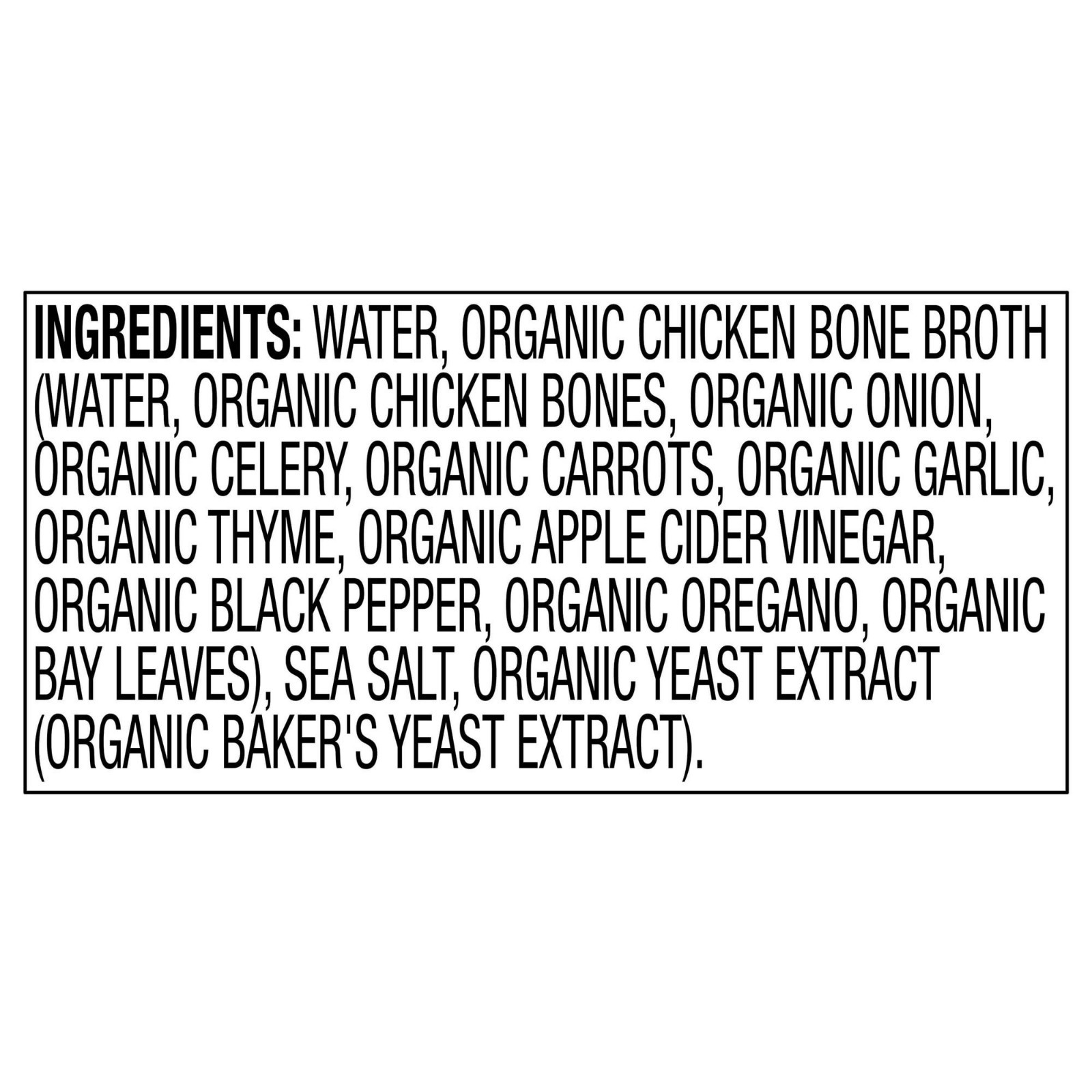 bettergoods Organic Free-Range Chicken Bone Broth, 16.9 oz Carton gallery