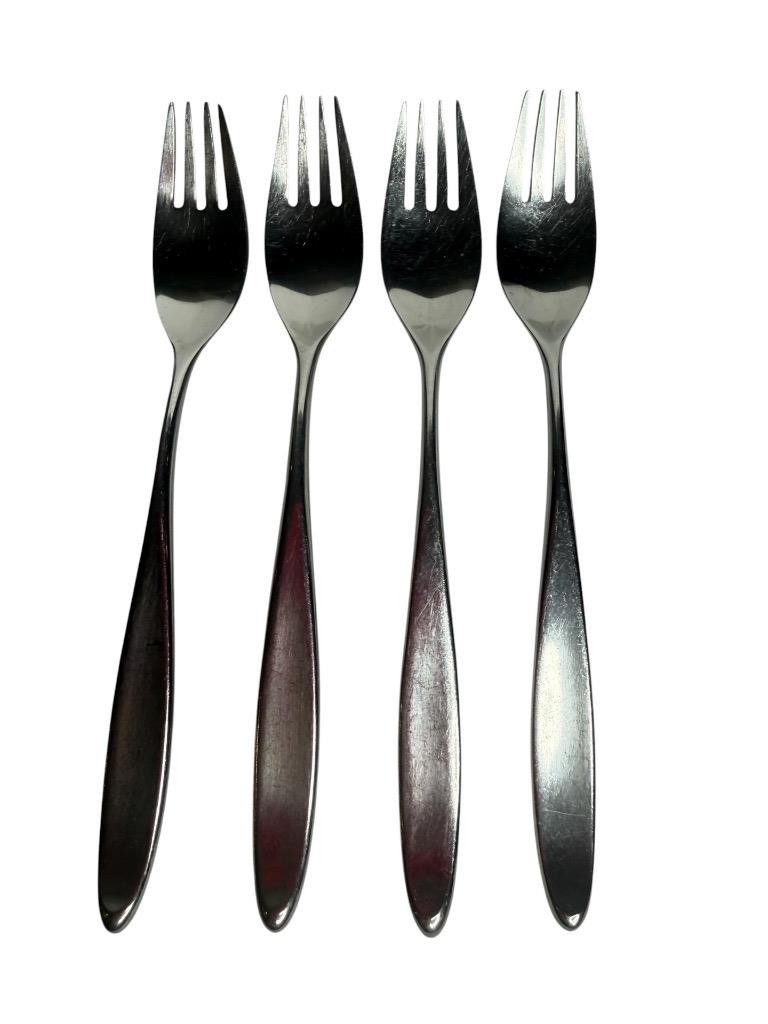 Lauffer Design 2 Norway Towle Stainless Steel Dinner Forks Flatware Silverware gallery