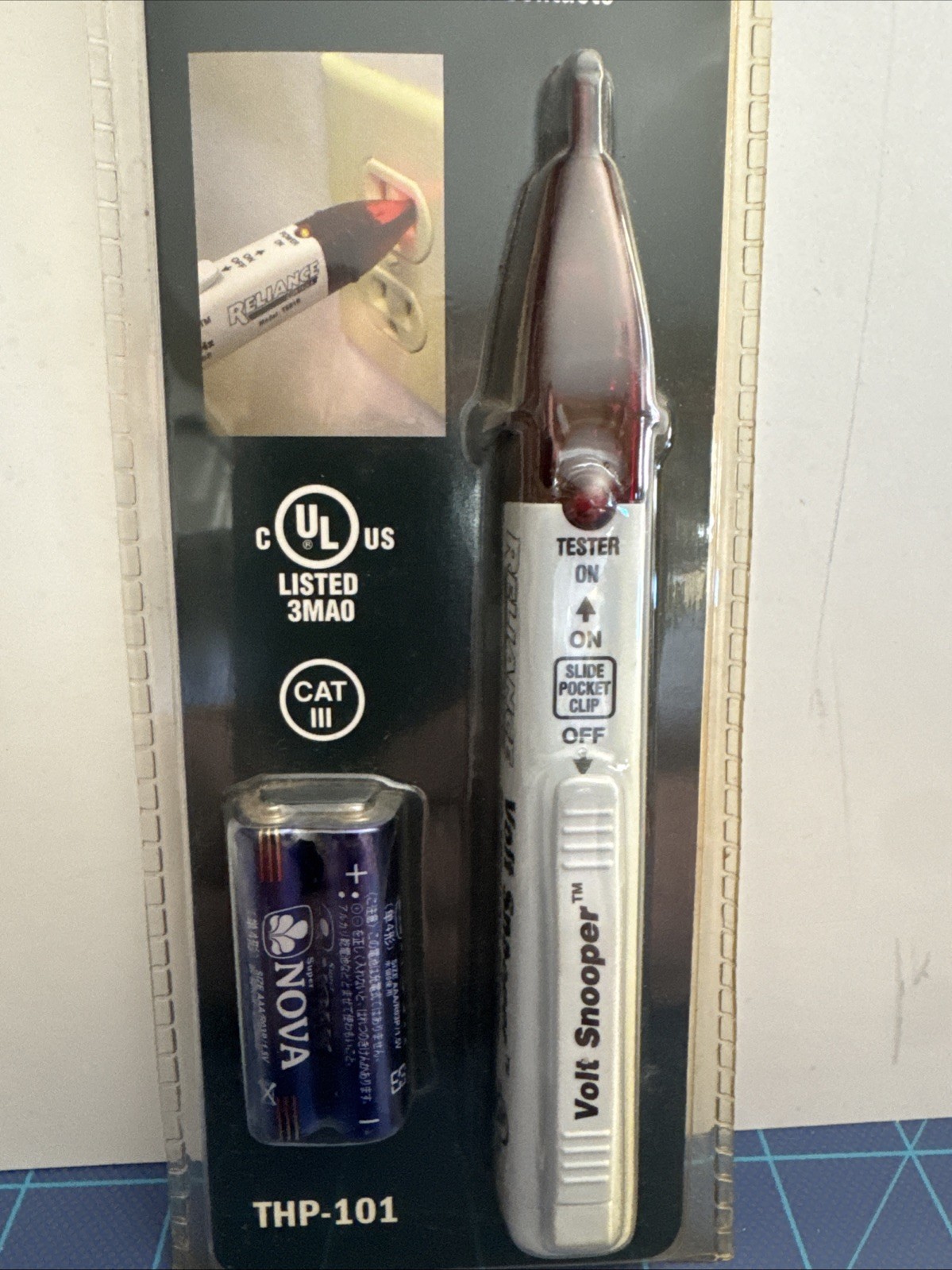 Reliance Controls THP101 White 50/60 Hz Voltage Continuity Tester , New In Pack gallery