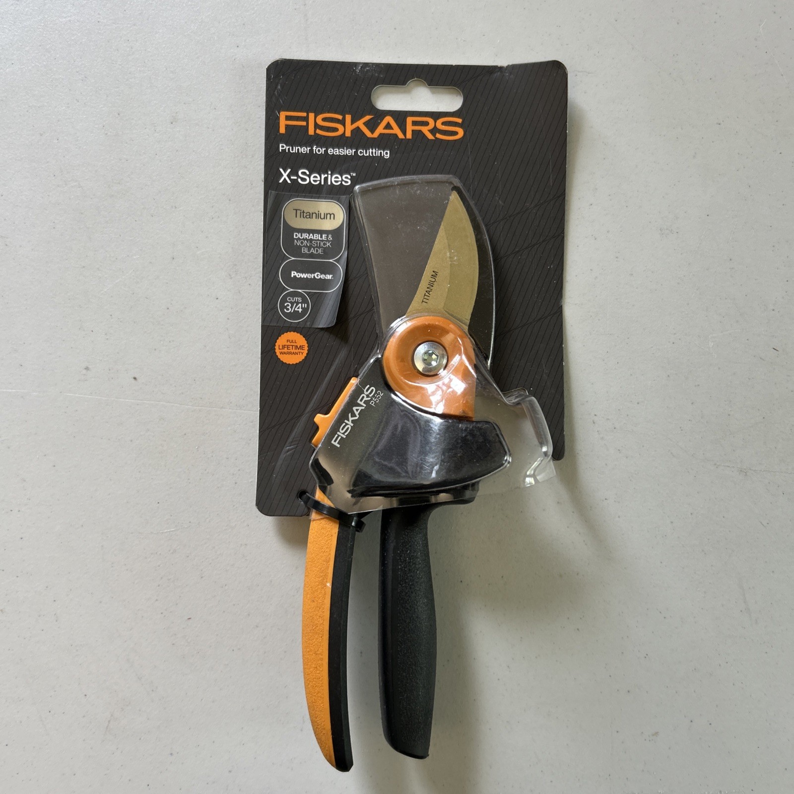 Fiskars X-Series Pruner Titanium Blade Ergonomic SoftGrip PowerGear Handle NEW gallery