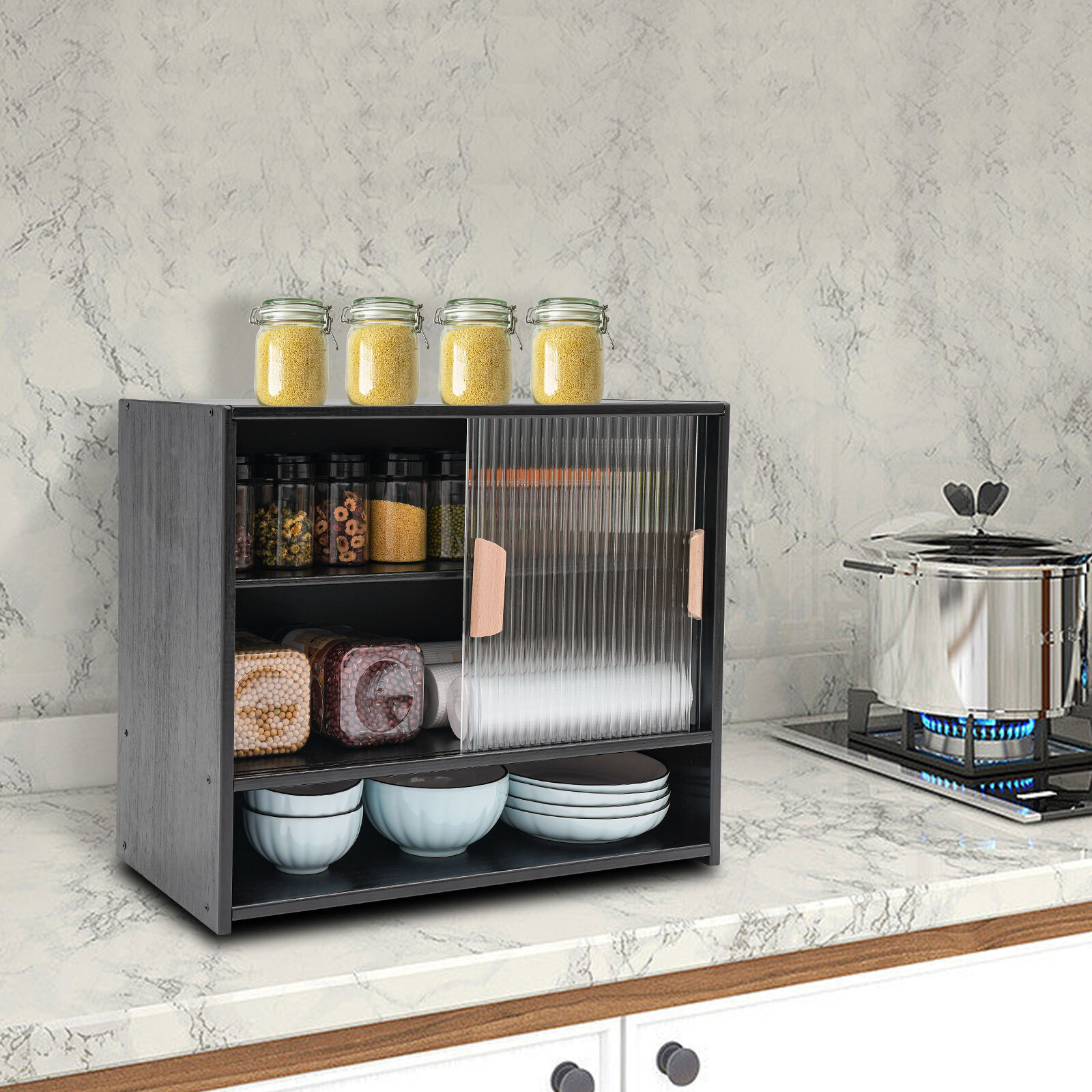 Kitchen Storage Cabinet Living Room Storage Cabinet Freestanding Storage Cabinet gallery
