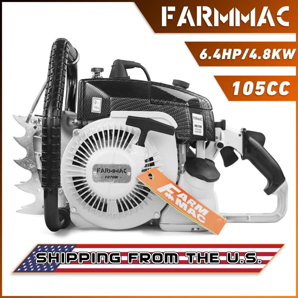 105cc Gas Chainsaw Power Head Compatible with MS070 090 For Chainsaw Mill No Bar