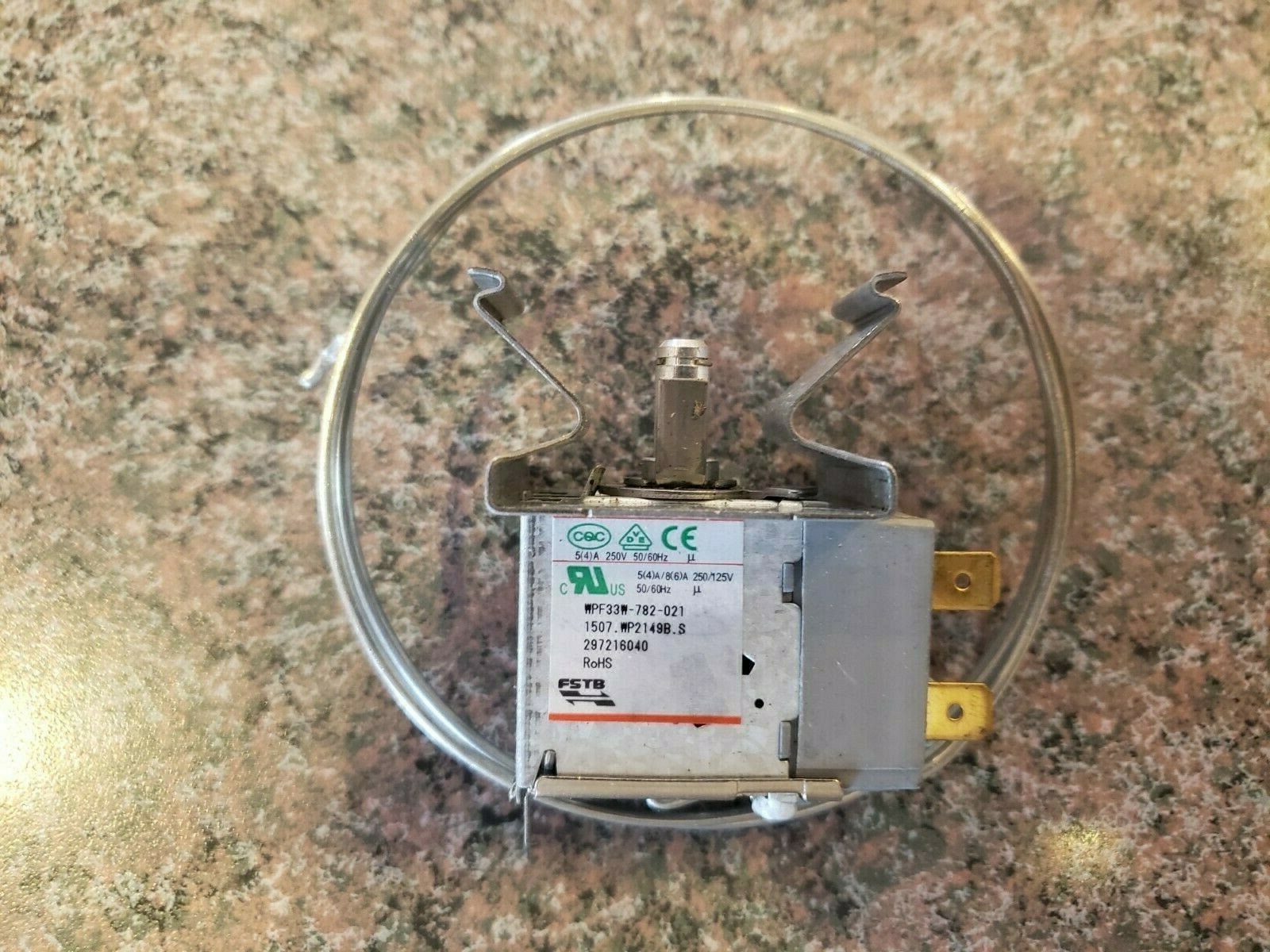 Frigidaire, Electrolux Freezer Control FSTB Thermostat WPF33W-782-021 NEW gallery