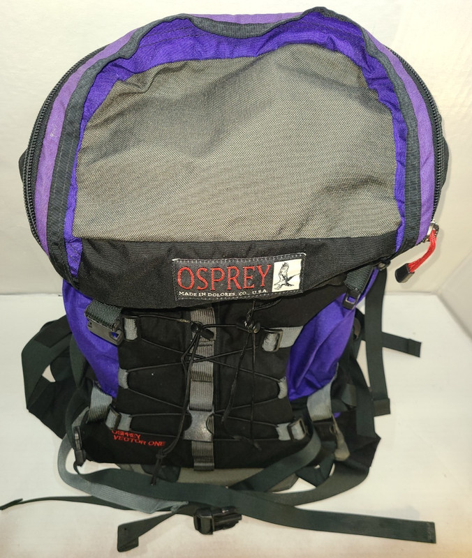 Osprey Vector One Made in USA Backpack Purple 3