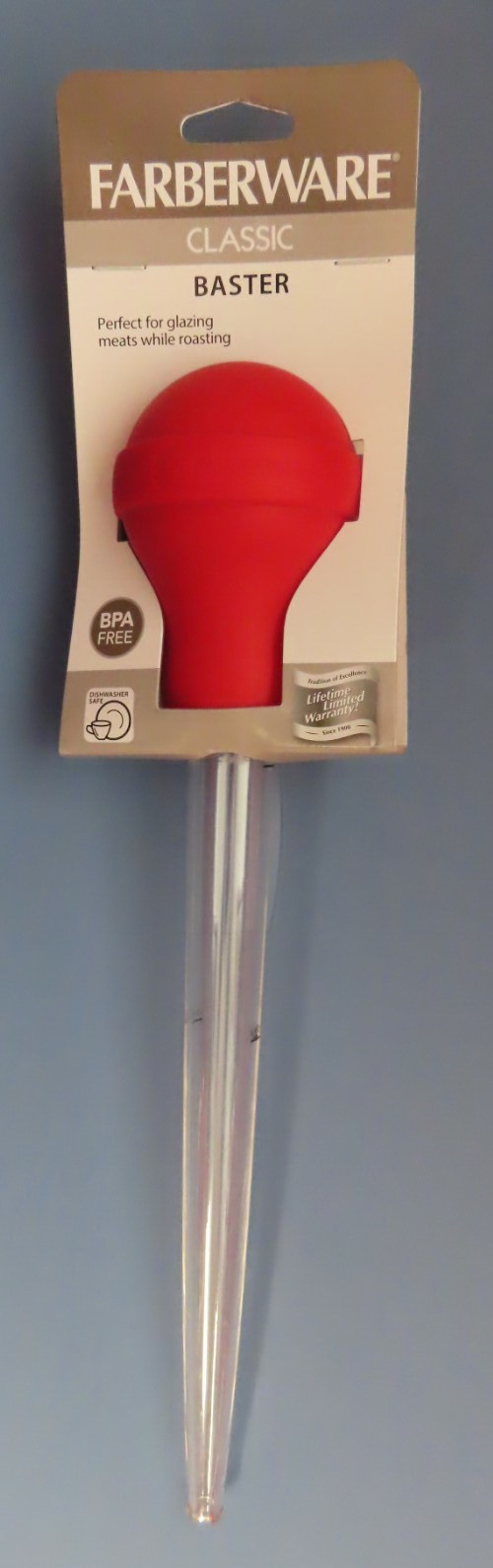 Farberware Baster Red Plastic/Rubber/Silicone #5211675 NEW gallery