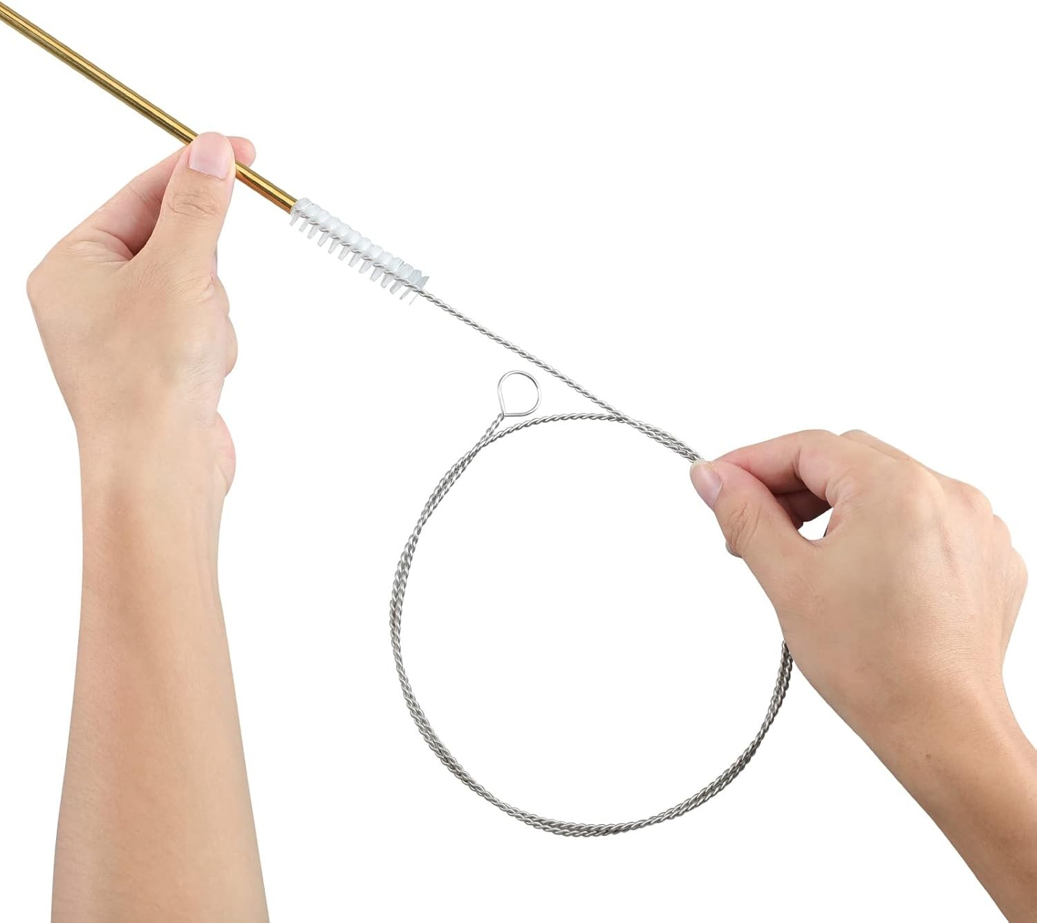 40 Inches Brush Cleaner for Cleaning Straw, Kegerator, Feeding Tube, Siphon H... gallery