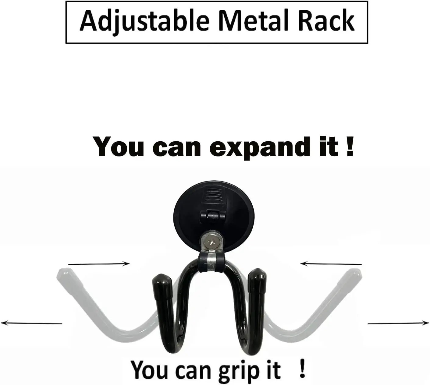 Acrylic Hat Rack with Suction Cup for Car & Truck - Secure, No Damage gallery