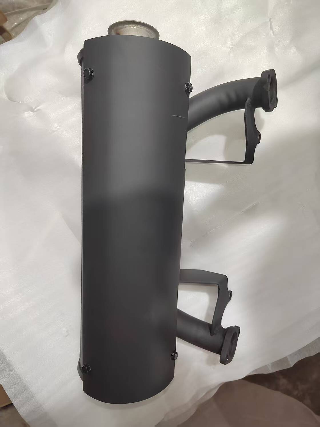 Muffler Compatible with Briggs & Stratton BS 29-35HP Exhaust Motor Starter Side gallery