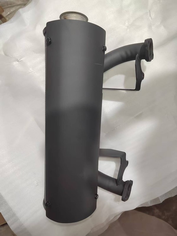 Muffler Compatible with Briggs & Stratton BS 29-35HP Exhaust Motor Starter Side gallery
