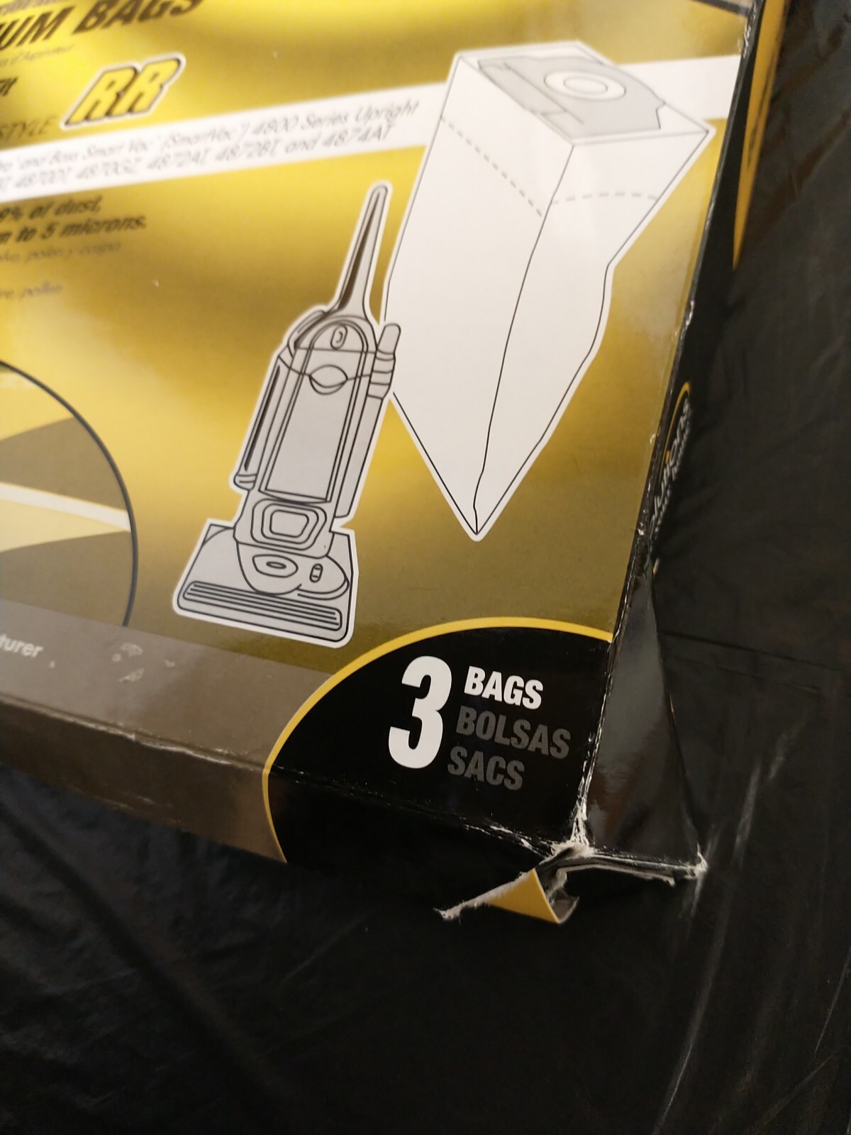 Fresh Solutions Eureka Vacuum Bags Type RR Micro allergen Filtration 3 bags gallery