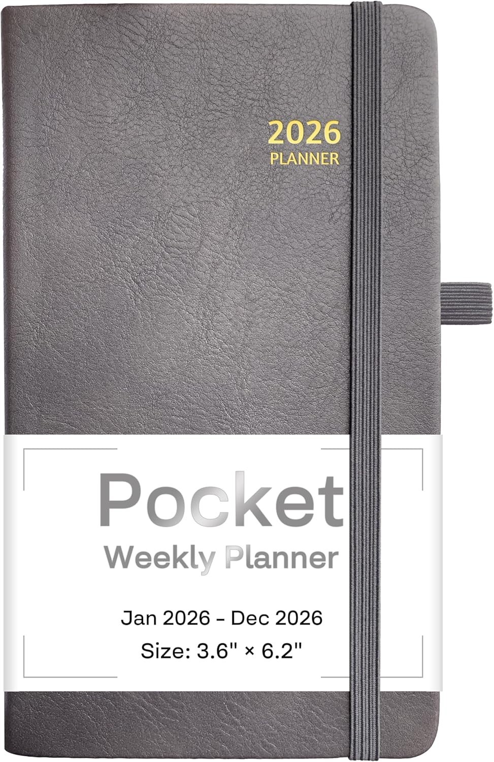 2026 Planner, Weekly ＆ Monthly Planner 2026, Jan 2026 – Dec 2026, 2026 Grey gallery