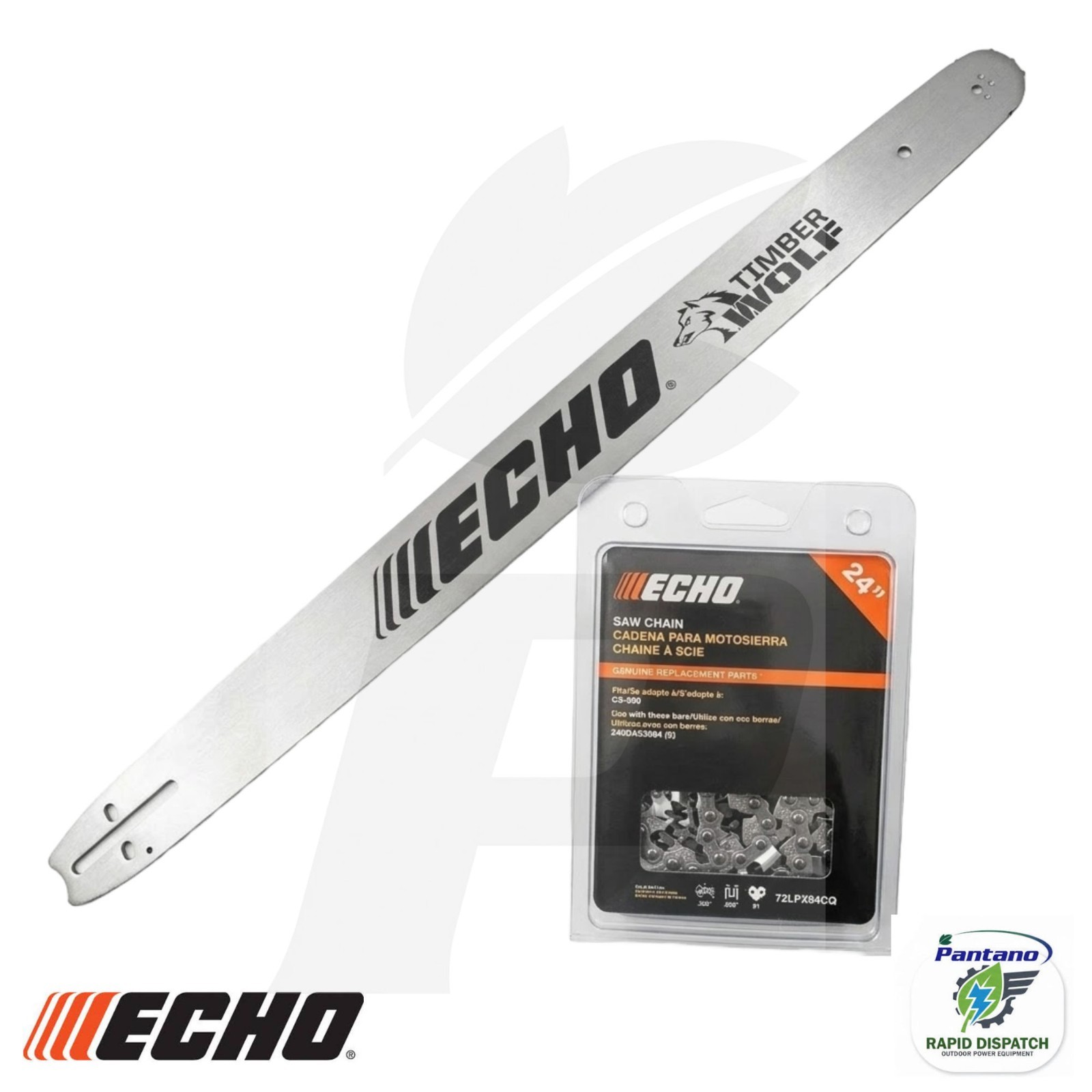Echo 24D0AS3884C 72LPX84CQ 24" Bar & Chain Combo gallery