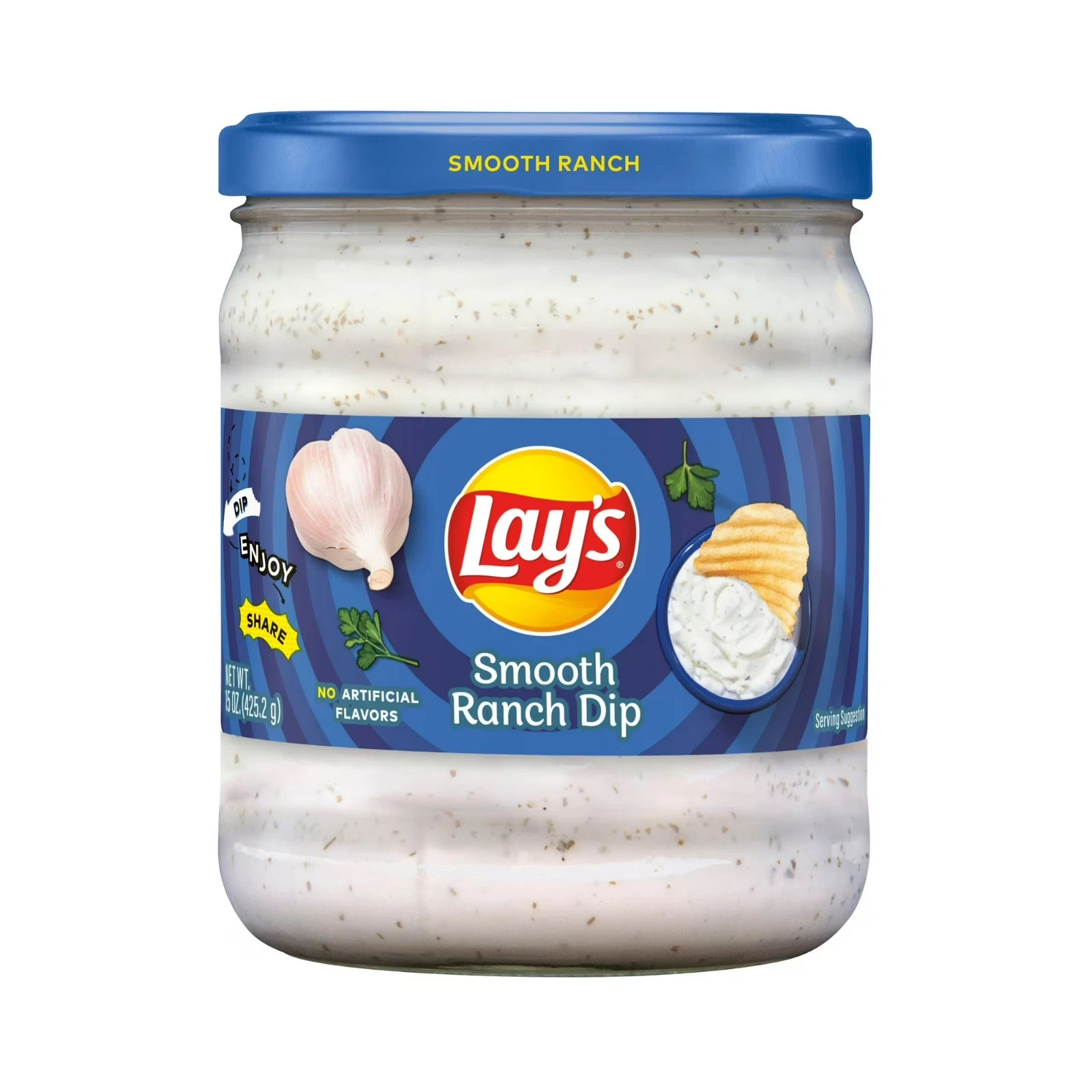Tangy Buttermilk Ranch Dip spread smooth creamy 15 oz Jar...... gallery