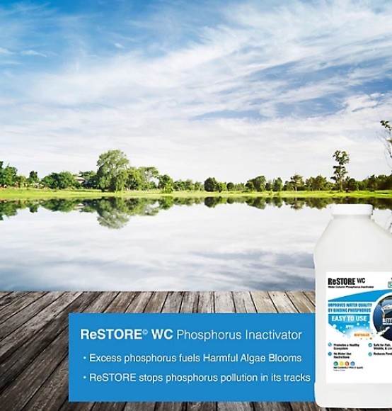 Restore WC Phosphorus Inactivator - Phosphate Removal and Water Clarity Solution gallery