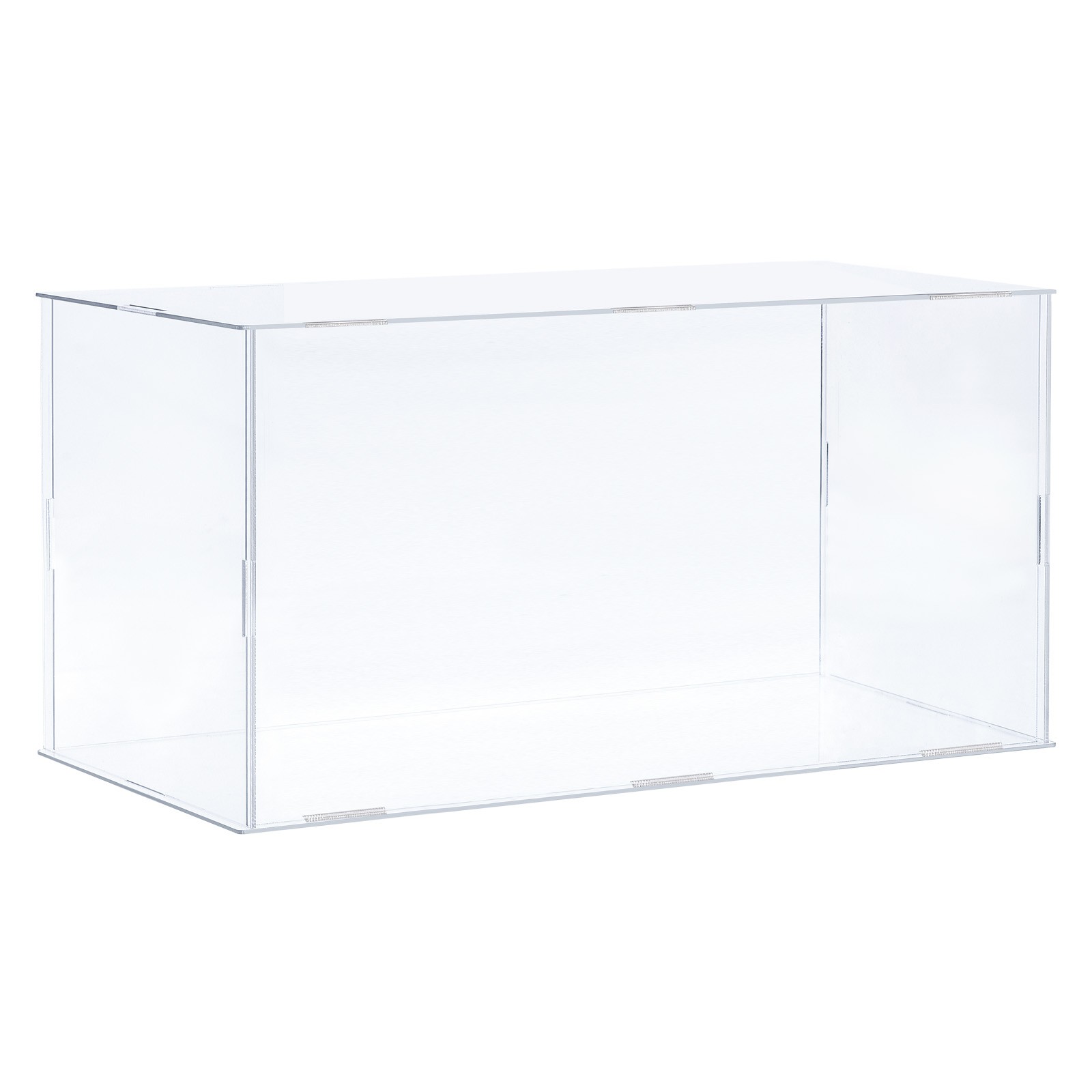 Acrylic Display Case Plastic Box Cube Storage Box Transparent 31x16x15.5cm gallery