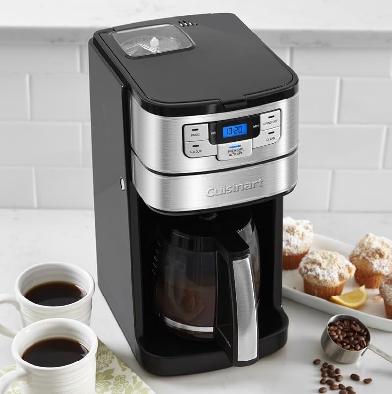 Cuisinart Automatic Grind & Brew 12-Cup Coffee Maker with Blade Grinder gallery