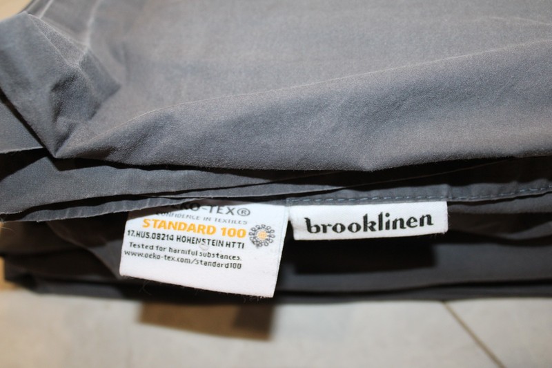 BROOKLINEN Full sheet set in Gray gallery