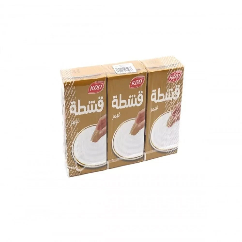 Thick Cream Pure Fresh High Nutritious Ready To Eat 125 ML 3 Pieces قشطة قيمر gallery